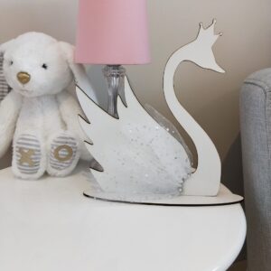 Queen Swan Bedstand Nursery Decor