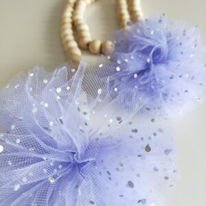 Lilac Tulle PomPom