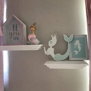 Mermaid Wall Decor - Ocean Nursery Decor | By Dezign Gifts