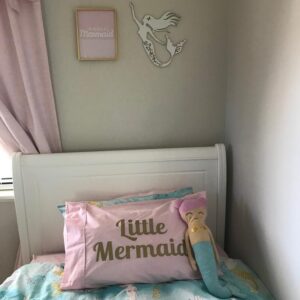 Mermaid Wall Hanging - Mermaid Nursery Decor | By Dezign Gifts