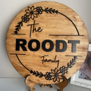 Custom Family Name Sign | By Dezign Gifts
